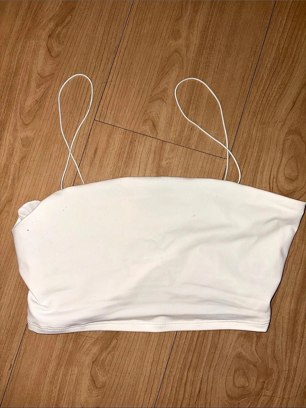 Dynamite Crop Top White Size Small